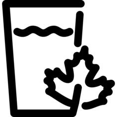 Glass of water