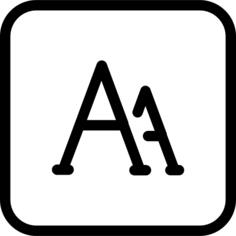字形
