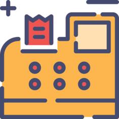 Cashier machine