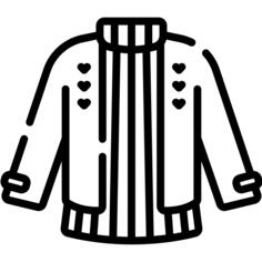 高领毛衣