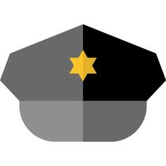 警察帽子