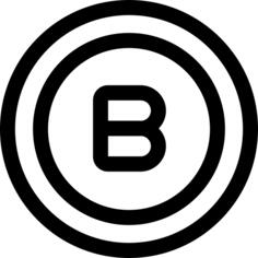 B
