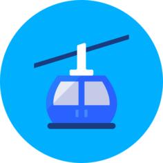 Cable car cabin