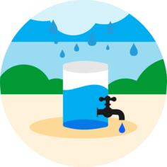 洒水