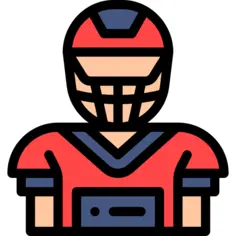 American football player