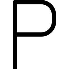 Letter p