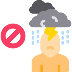 No depression