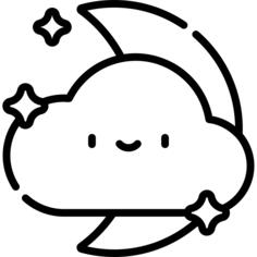 多云的