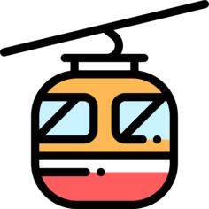 Cable car cabin