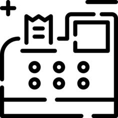 Cashier machine