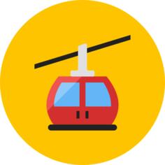 Cable car cabin