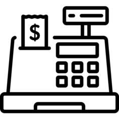 Cashier machine