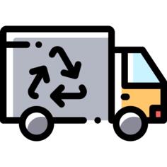 Recycling truck
