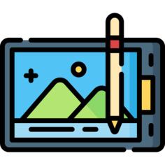 画画