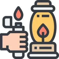 Fire lamp