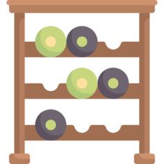 Wine shelf