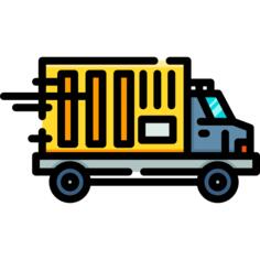 Delivery truck