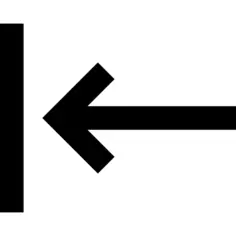 Left arrow
