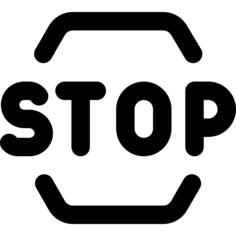 Stop sign