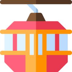 Cable car cabin