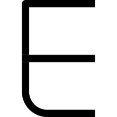 Letter e