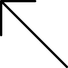 Diagonal arrow