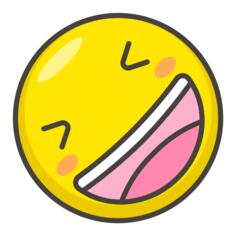 笑