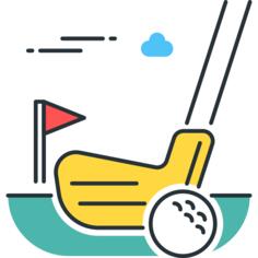 Golfing