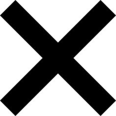 Delete cross