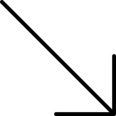 Diagonal arrow