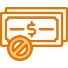 No money