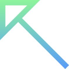 Diagonal arrow