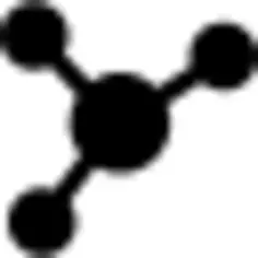 由线连接的圈子的细胞符号