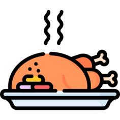 Roasted chicken