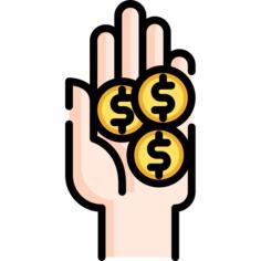 Give money