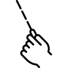 Hand and Chalk