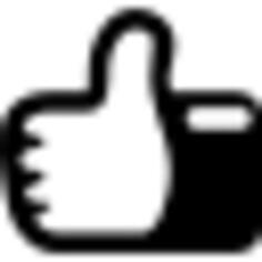 Good job thumb up symbol