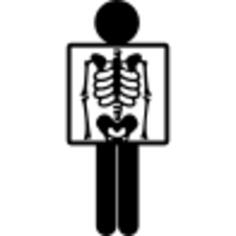X ray of a man