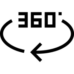 360度