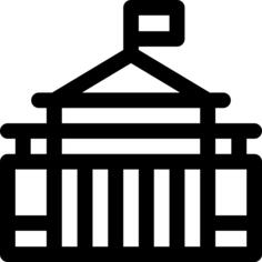 白色的房子
