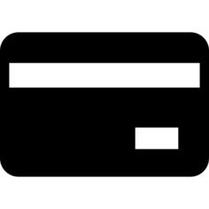 Credit card back