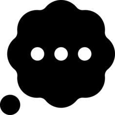 Thought bubble