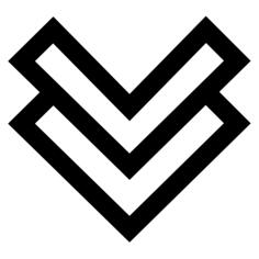 Down chevron