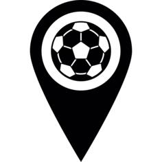 Football Field Pin
