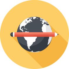 Earth globe