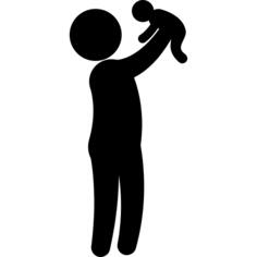 Person with baby