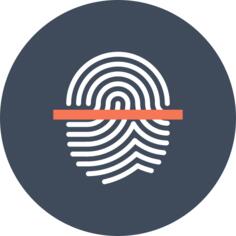 Fingerprint scan