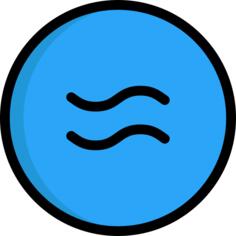 Is approximately equal to