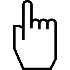 Pointing up