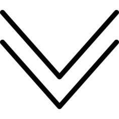Down chevron